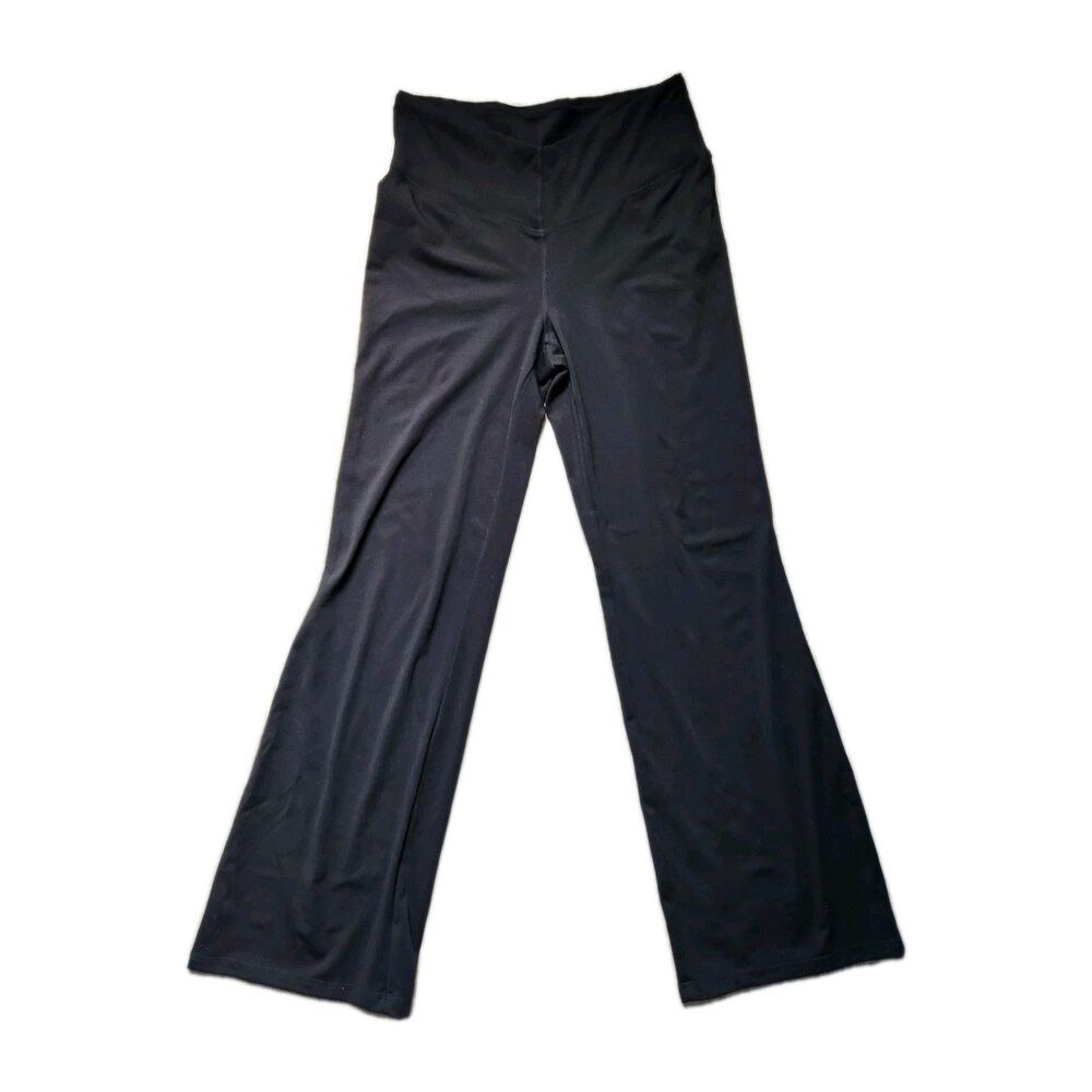 Soybu Allegro Series Yoga Pants Women’s L Black High Rise Bootcut Stretch GUC